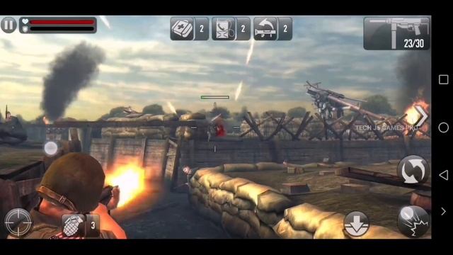 Frontline Commando : D-Day (Support Android 12+) Android Gameplay 60 FPS Full Offline смотреть онлайн