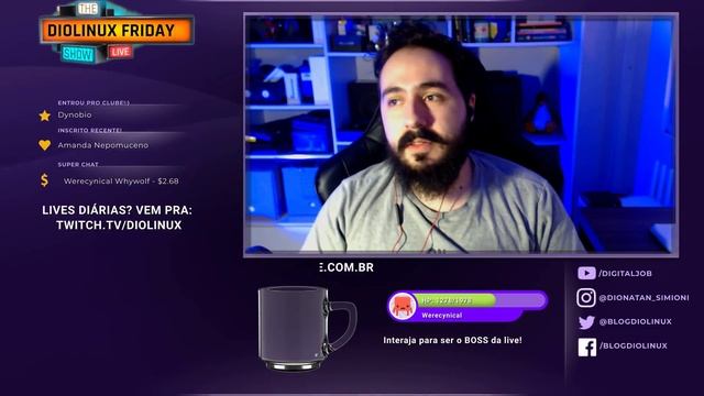 VOLTANDO PARA O UBUNTU? - DIOLINUX FRIDAY SHOW смотреть онлайн