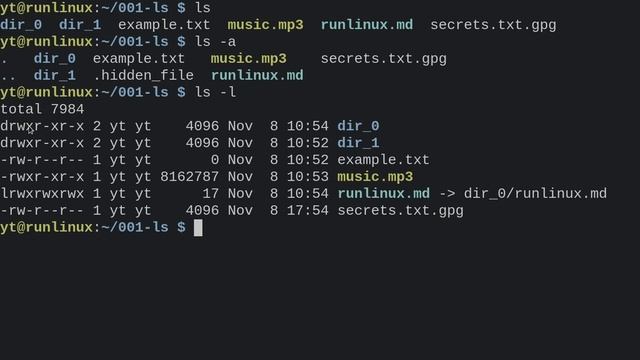ls - How to list your files in the Terminal [LINUX Terminal Beginners] смотреть онлайн