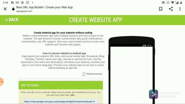 Ubah Website Jadi APK aplikasi Android via HP tanpa Laptop! смотреть онлайн