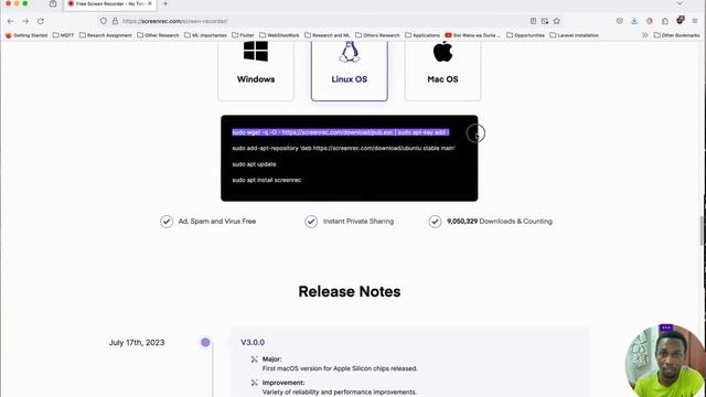 Screen Recording On Mac, Windows And Linux Using 