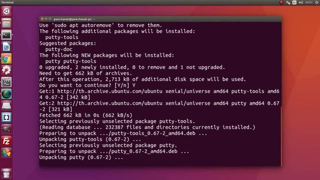 How to install Putty on Ubuntu смотреть онлайн