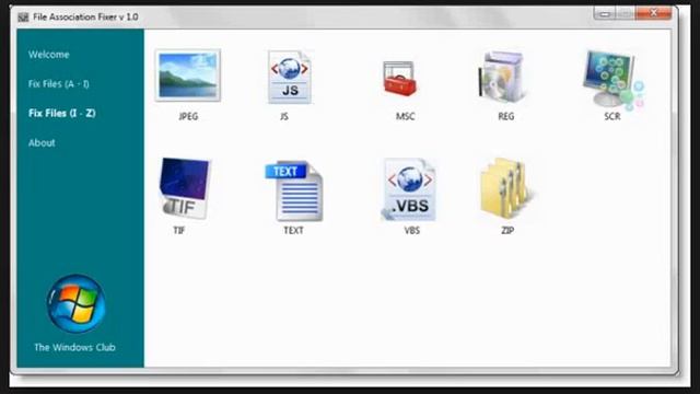 File Association Fixer.exe смотреть онлайн