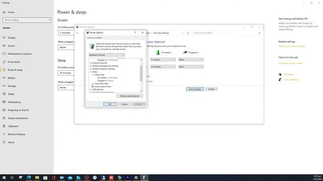Power settings in windows 10 смотреть онлайн