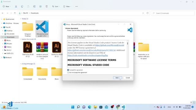 How toInstall Visual Studio Code on Windows 10 | Updated 2022 смотреть онлайн
