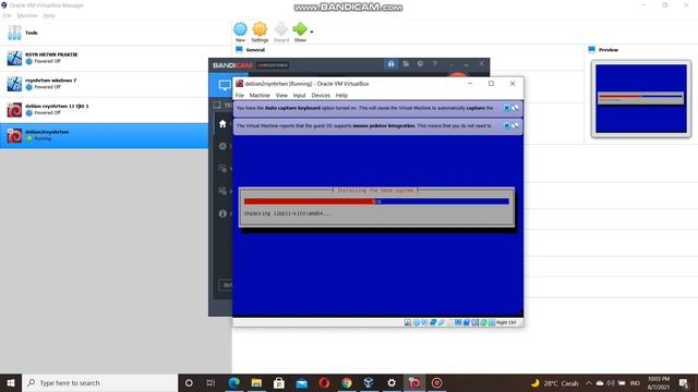 instalasi Debian di virtualbox смотреть онлайн