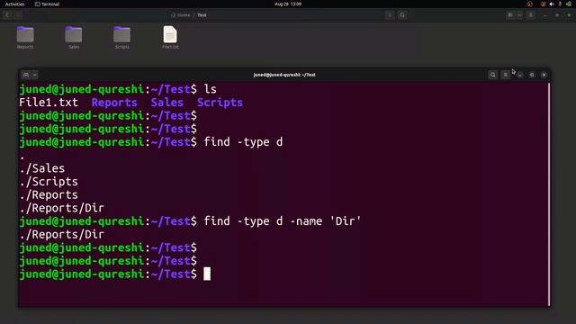 How to List Directories or a Specific Directory | find Command смотреть онлайн