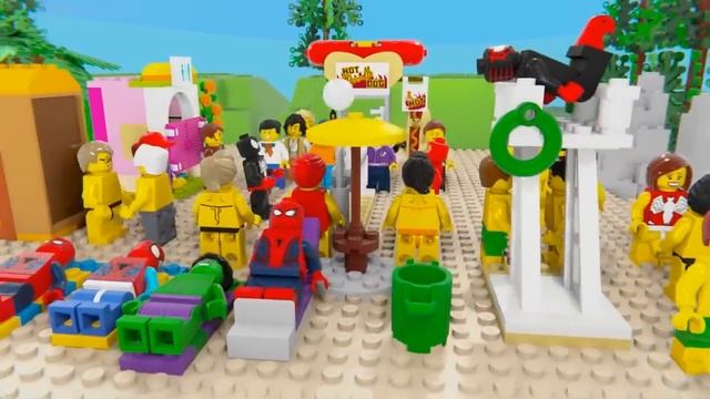 Lego Spider Man Shark смотреть онлайн