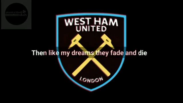 I'm forever blowing bubbles - West Ham united anthem смотреть онлайн