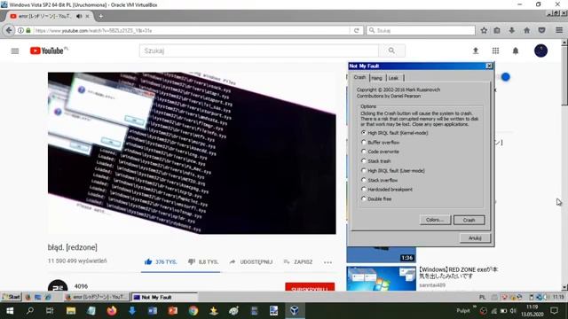 4096 has BSOD #1 Windows Vista BSOD Funny Sounds #2 смотреть онлайн