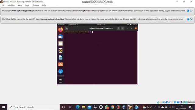Pengenalan TIK - Menjalankan Hello World di OS Linux Ubuntu pada Virtual Box смотреть онлайн
