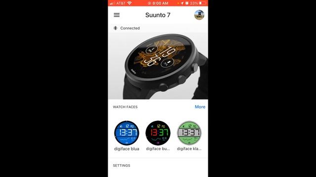 Controlling Cell Phone Notifications - Google Wear OS (shown On Suunto 7)