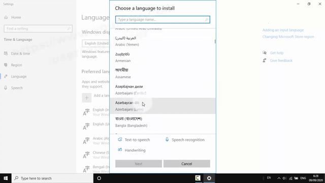 Windows 10 Home : How to install preferred language смотреть онлайн