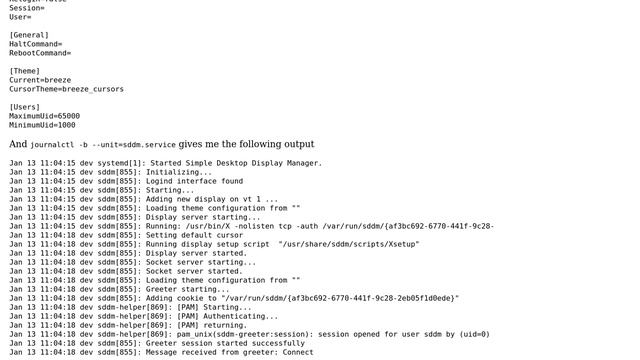 sddm shows a black screen only смотреть онлайн