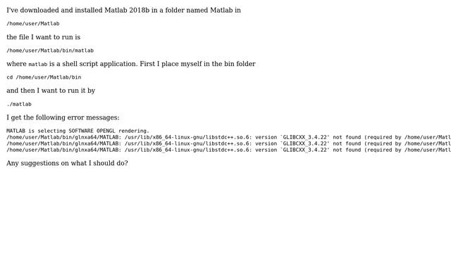 Unix & Linux: Can't start Matlab on Ubuntu 16.04 смотреть онлайн