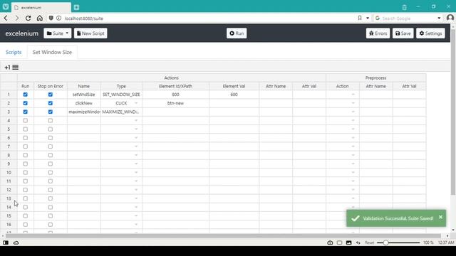 05 - excelenium - Set the browser window size смотреть онлайн