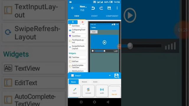 Fullscreen Videoview in sketchware pro | custom size video player смотреть онлайн