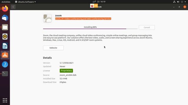 install zoom in Ubuntu | 2021 | 2SourceFort смотреть онлайн