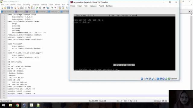TUTORIAL CARA MENGINSTALL DNS 8.5 DAN FTP 8.5 PADA LINUX DEBIAN MENGGUNAKAN VIRTUALBOX смотреть онлайн