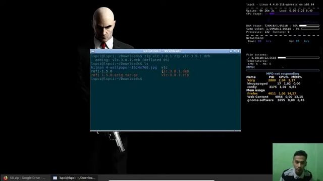 Instal Package .deb di Ubuntu dan Compress menggunakan tar.gz / .zip смотреть онлайн