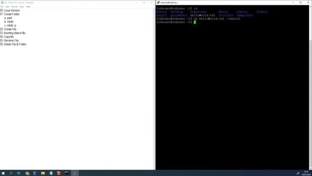 Linux Command Line - Create Folder and File (Membuat Folder dan File) смотреть онлайн