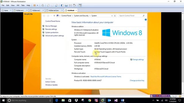 Windows Server 2012 Activity 7-13 смотреть онлайн