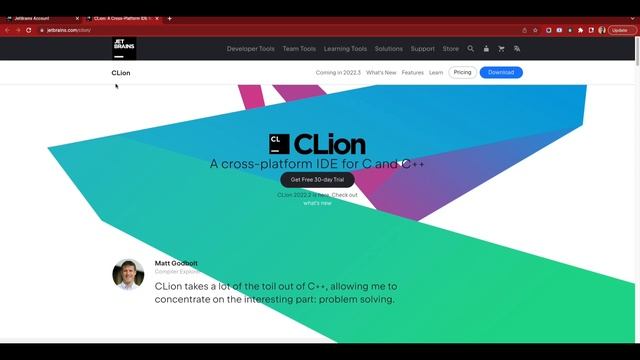 C++ For Beginners - Programming Tutorial - Part-01 - Download and Install IDE & CLion смотреть онлайн