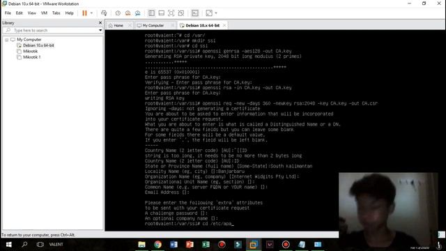 #6 INSTALL DAN KONFIGURASI WEB SERVER DEBIAN 10 смотреть онлайн