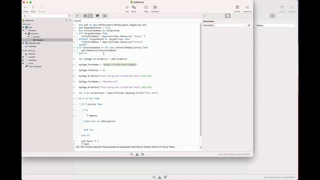 PDFDocument: Embedded AddFonts смотреть онлайн