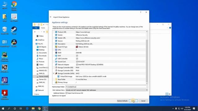 How to Install Kali Linux VirtualBox Image (2020.2) (Fullscreen fix in Description) смотреть онлайн