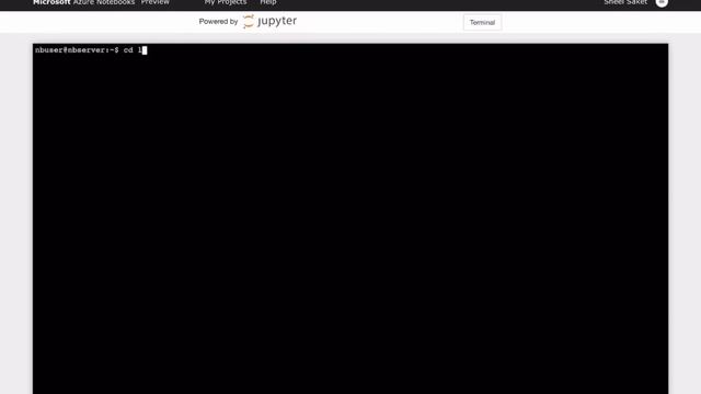 How to use Terminal on an iPad | (UNIX) Microsoft Azure Notebooks смотреть онлайн