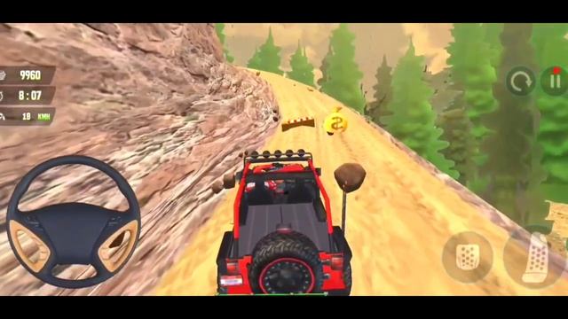 DESSERT 4× 4 JEEP || DRIVING OFFROAD GAME || L - 19 # PD 5G GAMING смотреть онлайн