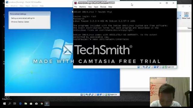INSTALASI DEBIAN BESERTA PING KE WINDOWS смотреть онлайн