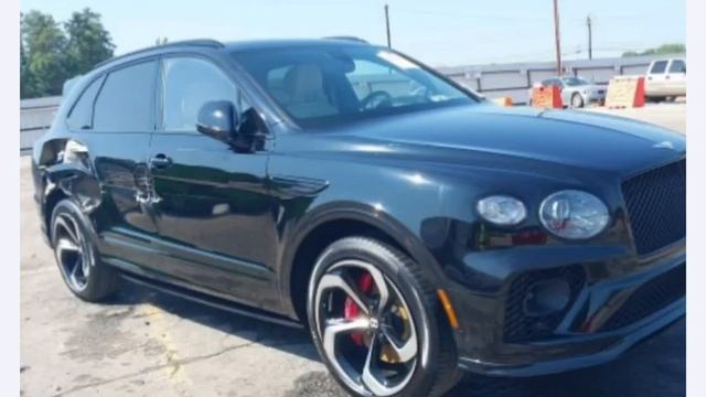 Bentley Bentayga V8/S 2022 Black 4.0L vin: SJAAM2ZV6NC015497 смотреть онлайн