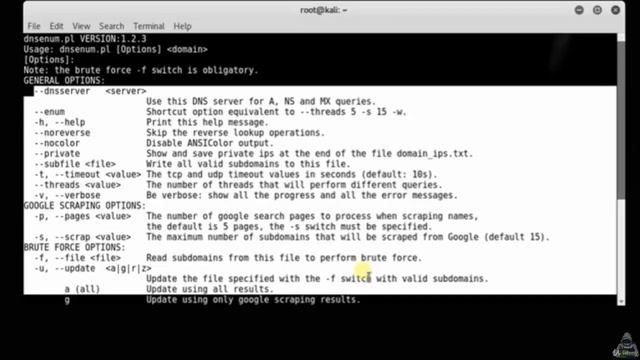 5.dnsenum Information Gathering Tool Kali Linux смотреть онлайн