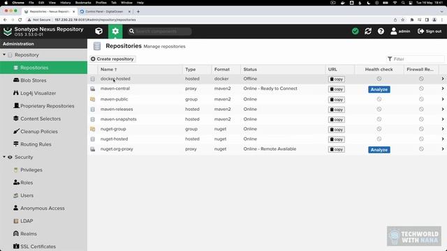 084. 15 - Create Docker Hosted Repository on Nexus - 49 смотреть онлайн