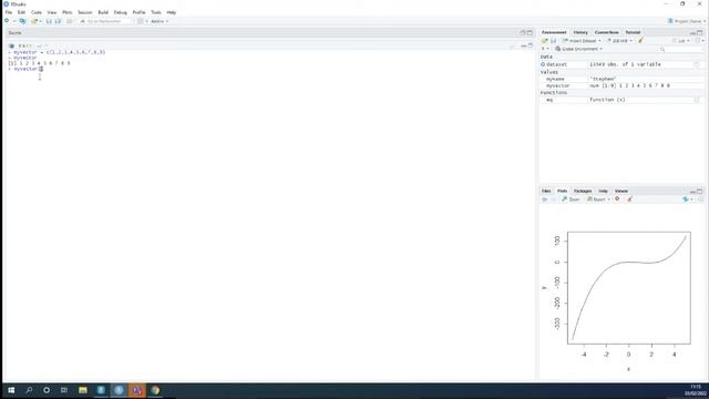R basics: File System - Variables - Vectors - Factors - Getting Help смотреть онлайн