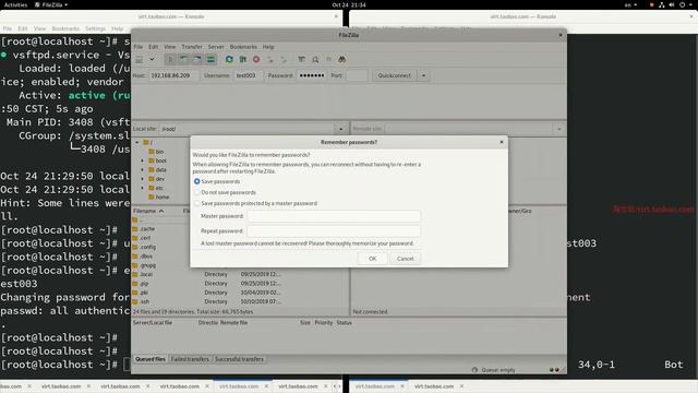 CentOS 7 安装 配置 vsftpd смотреть онлайн