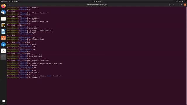 cp command in linux смотреть онлайн