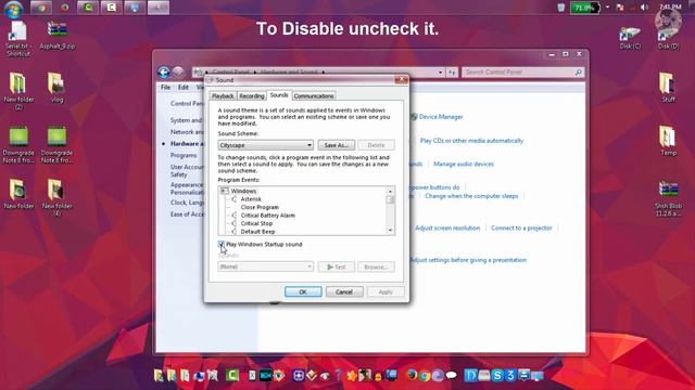 Disable or Enable Windows Startup Sound (Urdu-Hindi) смотреть онлайн