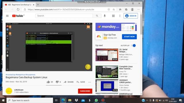 cara backup system linux di debian смотреть онлайн