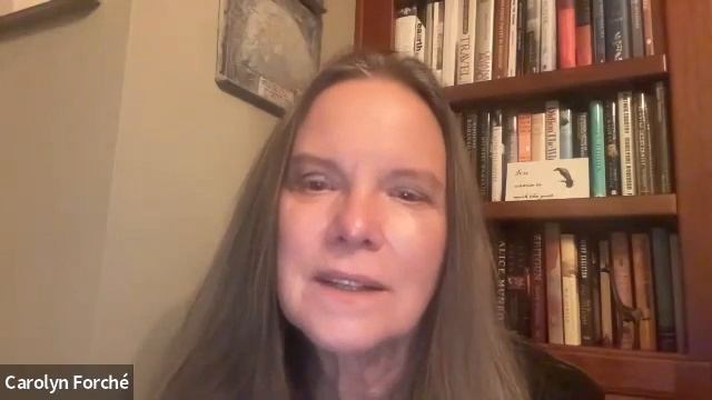 Carolyn Forché Poetry Reading смотреть онлайн