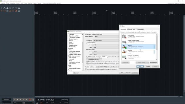 Como resolver o erro do pc sem som ao abrir o Reaper ou o Asio смотреть онлайн