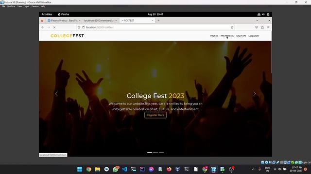 RCCIIT Summer Training : College-Fest Registration Form using Microservice and Containerization смотреть онлайн