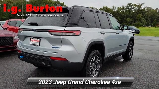 New 2023 Jeep Grand Cherokee 4xe Trailhawk, Berlin, MD B23-7297