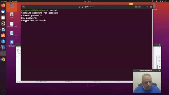 Changing user password in Linux смотреть онлайн
