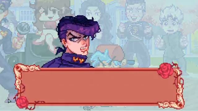 Josuke Higashikata over Senpai | Friday Night Funkin' JoJo Mod Showcase! смотреть онлайн