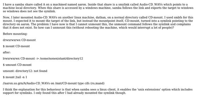 DevOps & SysAdmins: Mounted A Symlink On A Mountpoint (2 Solutions!!)
