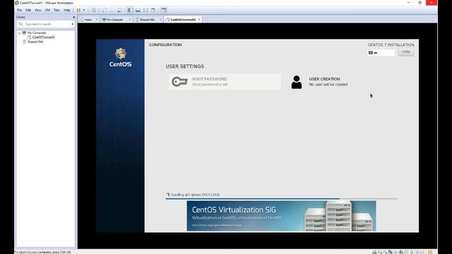 Simple CentOS 7 installation смотреть онлайн