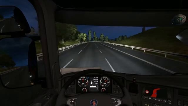 Euro Truck Simulator 2 MULTIPLAYER LOGITECH G25 Lenkrad смотреть онлайн